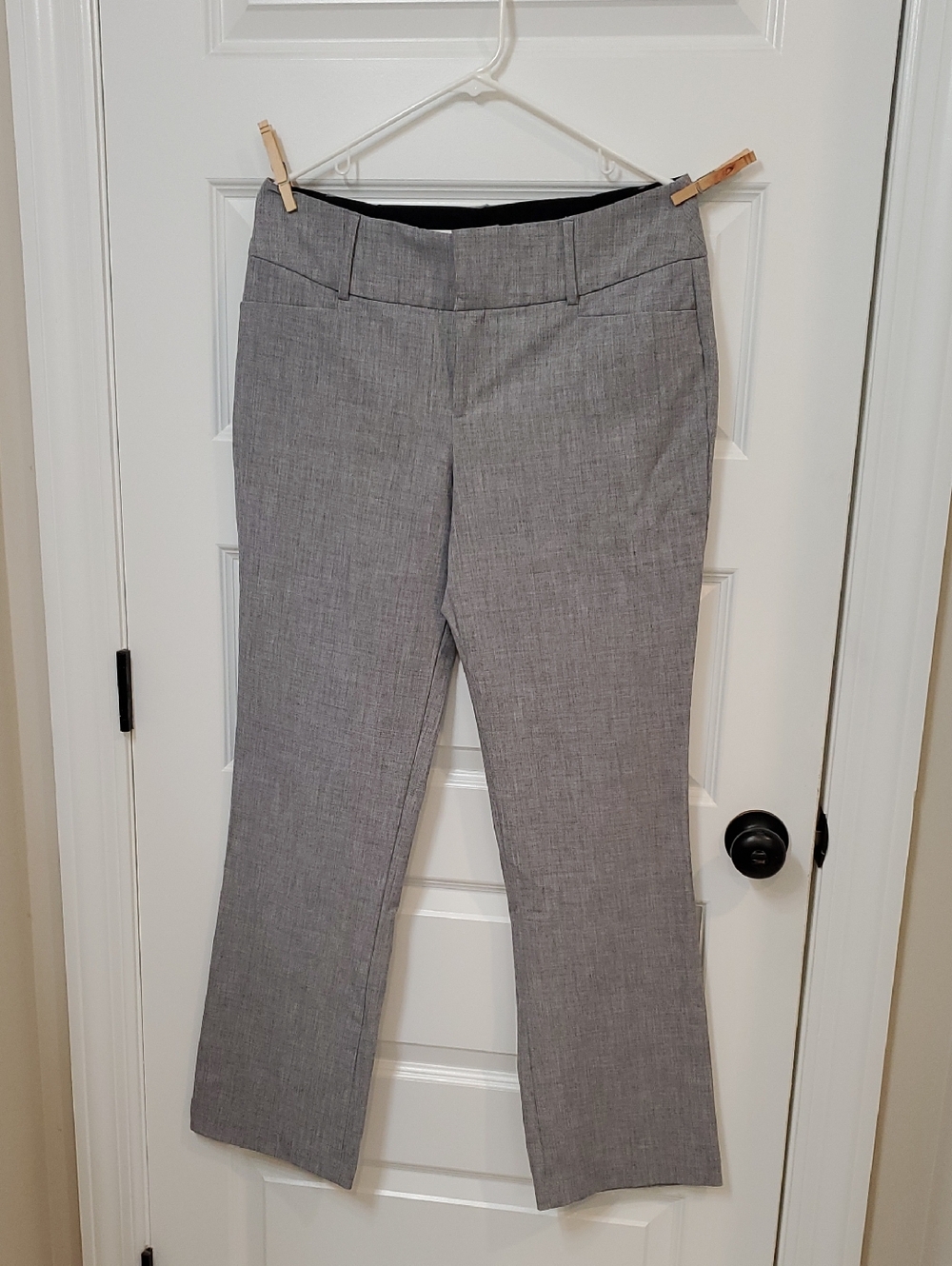 Apt. 9 Light Gray Boot Cut Dress Pants